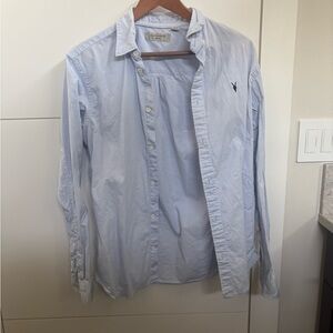 All Saints Light Blue Shirt Redondo